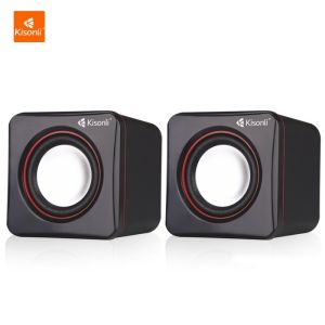 Speaker Komputer / Laptop Kisonli V-400 2.0 Multimedia Mini Speaker - KMS
