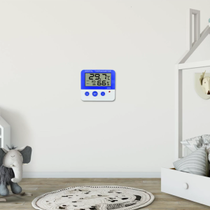 Magnetic LCD Digital Thermometer Hygrometer Humidity Meter Indoor Humidity Gauge Room Temperature Sensor Weather Station