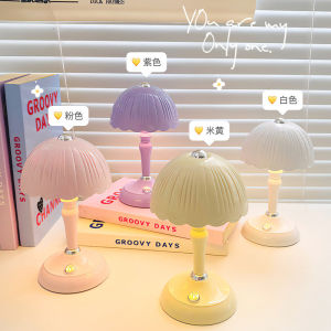 LED Table Lamp Dopamine Macaron Bedroom Bedside Table Decorative Lamp Childrens Gift Night Light