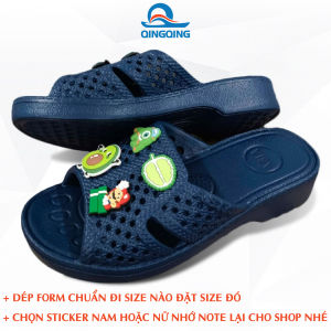 Dép tổ ong ASIAdép đi trong nhà ASIA (Size 38-43) kèm Sticker. Size chuẩnêm chânsiêu bềncao 3.5cm