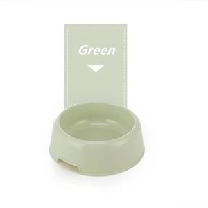 Pet Dog Cats Candy-color Plastic bowl