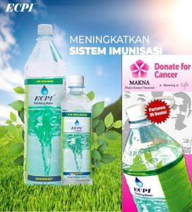 ECPI WATER 1.5 LITER HALAL No. Kelulusan KKM 163 (52/M/3)