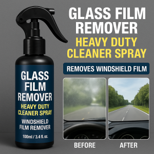 Car Glass Oil Film Remover Deep Cleaning Polishing Glass Cleaner For Auto Windshield Quickly Remove Oil Film Stains