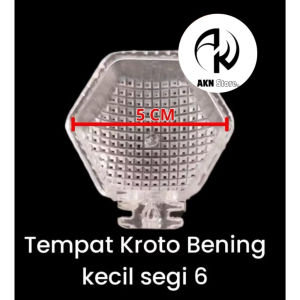CEPUK KROTO EBOD JAYA UKURAN BESAR SEDANG KECIL WADAH PAKAN TEMPAT KROTO MAKANAN BURUNG JUGA JANGKRIK MIKA BENING
