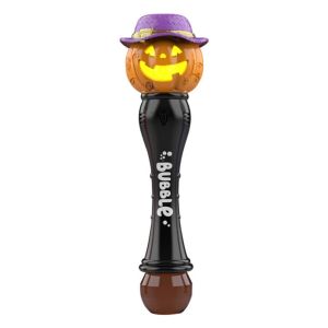 YUHENNY Creative Pumpkin Bubble Machine Light Up Halloween Soap Water Launcher Gifts Bubble Wand Bubble Blowing Toys Halloween Party Favors