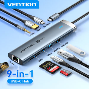 Đề cập đến USB C HUB 4K 60Hz Loại C sang HDMI RJ45 Ethernet PD 100W SD TF cho MacBook PC iPad Sumsang PC Máy tính bảng Điện thoại USB 3.0 Hub
