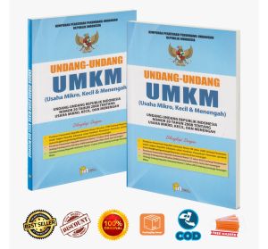 Buku UU UMKM (Usaha Mikro Kecil & Menengah) UU RI No. 20 Tahun 2008 / Pustaka Baru Press - PM