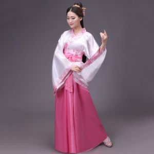 Hanfu Retro Costume Female Chinese Ancient Performance Traditional Adult Dance