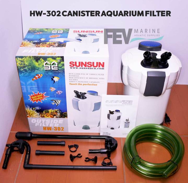 HW-302 External Canister Aquarium Filter by Sunsun | Lazada PH