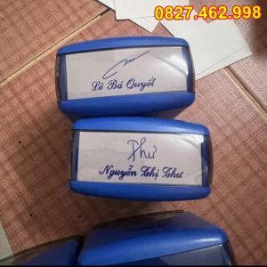 Khắc con dấu tên và chữ ký theo yêu cầu