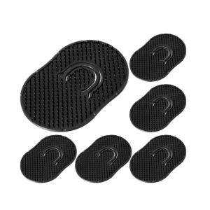 【จัดส่งภายใน 2-3 วัน】 แปรงหวีผมทรงกลมขนาดเล็ก3ชิ้นหวีสำหรับผู้ชายหนวดหนวดและหนังศีรษะพกพาได้