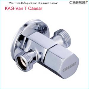 Van T caesar KAG-BF427 giảm áp lực nước chữ T  van vòi Caesar KAG-Van T Caesar