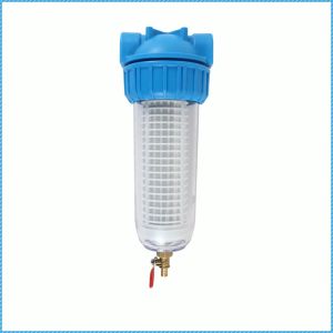 เครื่องกรองน้ำ เรียบง่าย ตัวกรองไมโครเมช อุปกรณ์กรอง เป็นมิตรต่อสิ่งแวดล้อม เปลือกใส