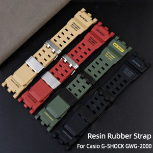 new Watch Accessories For Casio G-SHOCK GWG-2000 Series Mudmaster Replacement Rubber Strap Men Sports Waterproof Resin Bracelet high-quality