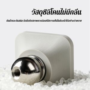 ประตู สแตนเลส ประตูดูด ล้างทําความสะอาดได้ ถอดออกได้ ฟ้าหม่น กันชนประตู ครอบครัว ดูดี ทันสมัย