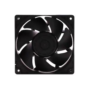 IP67พัดลมกันน้ํา 12v ปรับความเร็วได้ มีตัวปรับวอลลุ่ม สีดํา