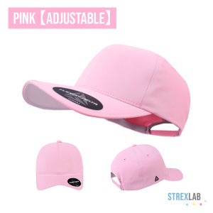 Flexfit Delta® Waterproof Cap - Lightweight Breathable Seamless Sweat Proof Sports Baseball Hat Fashion Pink/Black for Men Women | Strexlab