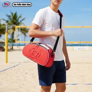 Túi Đựng Giày TNBags TN.B.9002 Cao Cấp Chống Nước Thiết Kế Thể Thao Hiện Đại Nhiều Ngăn Tiện Lợi Logo Dập Nổi Sang Trọng Màu Đỏ Năng Động!
