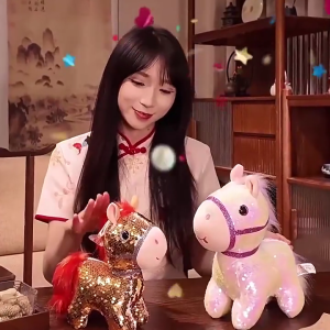 Bàn kim sa dễ thương người bạn búp bê đáng yêu sequined đồ chơi với cao cấp PP bông cho phòng trẻ em decors