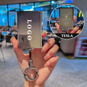 ที่ใส่กุญแจรถ TESLA เคสกุญแรถยนต์ model 3 model y mdoel s model x พวงกุญแจรถtesla model y