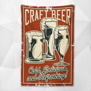 Vintage Bar Casual Clear Bar Background No Trace Wallpaper Personalized Restaurant BBQ Shop Beer Decoration Simple Hanging Cloth Wall Cloth