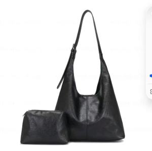 HY BAG #72 FASHION RETRO PLAIN DESIN 2IN1 SET WITH LARGE CAPACITY SLING SHOULDERBAG FOR WOMEN