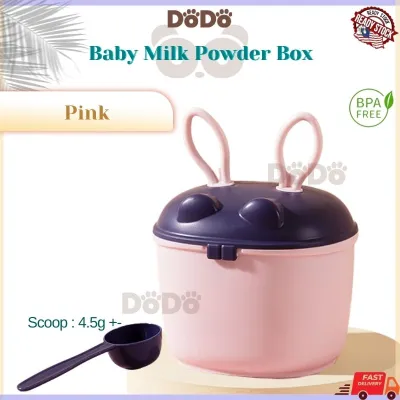 Milk Powder Container Airtight Baby Portable Food Dispenser/ Bekas Susu Baby Milk