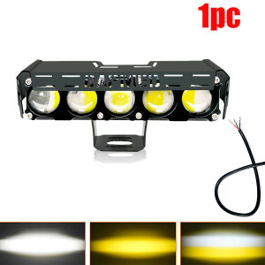 FIve Eyes LED Mini Driving Light For Motorcycle Super Bright Headlight Waterproof Fog Lamp