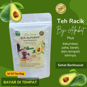 Teh Racikan Biji Alpukat isi 10 Sachet / Teh Biji Alpukat Home Made