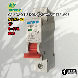 Cầu dao tự động aptomat tép MCB