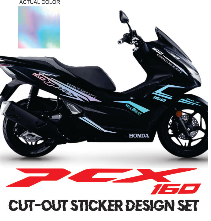 Honda PCX 160 Sticker Cut-Out Design Waterproof | Lazada PH