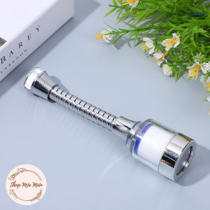 Vòi Lọc Nước Tăng Áp Xoay 360 độ Lõi Lọc PP lọc Cặn Bẩn Vi Khuẩn Trong Nước Đa Năng Tiết Kiệm Nước