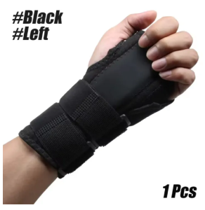 1PCS Carpal Tunnel Syndrome Wrist Splint with Adjustable Compression Wristband for Left and Right Hands to Relieve Pain in Arthritis Tendonitis Sprains Men and Women