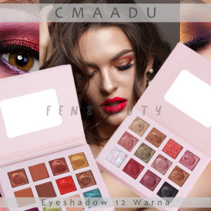 100% Ori CMAADU Eyeshadow 12 WARNA Eyeshadow Shimmer Palet Eye shadow