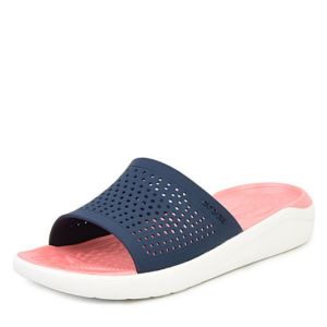 Crocs LiteRide Slide 10 - รองเท้าครอส์ สีมาใหม่ พร้อมส่งจากไทย รองเท้าแตะสวม ใส่ไค้ทังผู้ชาย และผู้หญิง