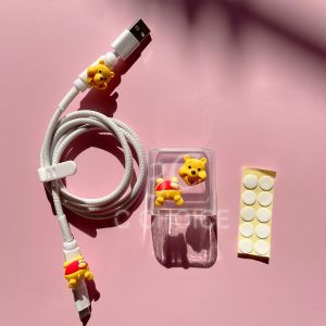 VIVO Charger Protector DIY Charger Cover 10W/18W/22.5W/33W/44W/55W/66W/80W/120W Chargering headset data cable winder cord protector [cchoice]