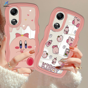 (Lokal Ready) Xinyu Casing hp OPPO Reno 8T 4G Reno 6 5G Reno 5 Reno 5F Reno 4F Kartun Manis Senyum Kelinci Pinggir Gelombang Kasus Silikon Lembut Softcase