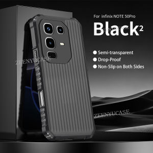 For Infinix Note 50 40 30 Pro 4G Note50 Note40 ProPlus 5G Vertical Pattern Matte Phone Case Luxury 3D Stripe Camera Lens Protective Hard Shell Cover ﻿