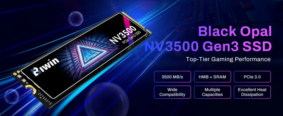 Biwin Black Opal NV3500 1TB 2TB SSD M.2 2280 NVMe Internal SSD