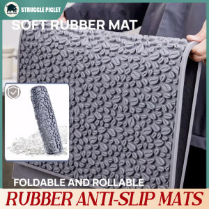 Rubber Anti-Slip PVC Coffee Bar Mats Waterproof Cup Mat Heat Resistant Durable Drain Mat for Home Bar Cafe barista