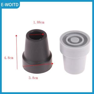 【E-WOITD】 19mm Antiskid Rubber Crutch Tip Pad Durable Rubber Anti-Slid Heavy Duty Canes Replacement For Walking Stick Crutch