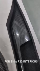 Cornerr For BMW 3 4 Series 3GT M3 M4 F34 F30 F32 F36 F80 F82 F83 Real Carbon Fiber Car Full Interior Kit Sticker Panel Car Accessories 3H4K8