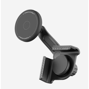 byd seal/atto3 tesla model3/y leapmotor c10 Car Phone Holder Display Screen Fixed Magnetic Suction Alloy Base Car Phone Mounts for Interior Accessories Exterior Accessories Protection Cover Premium Quality Garnish Cover Sport Design Luxury
