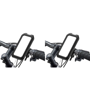 Waterproof Motorcycle Phone Holder Bike Phone Mount Handlebar Stem Mobile Holder 360 Adjustable For Phone Under 7