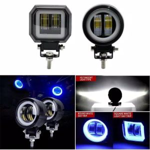 Lampu tembak sorot LED CWL 2 mata lensa 4D 20watt cree Model AE Kotak