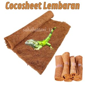 Cocosheet lembaran serabut kelapa / matras alas reptil sabut kelapa