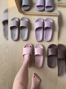 [Free Shipping] Plus-Size Eva Sandals For Men Summer Bathroom Non-Slip Home Thick-Soled Slippers For Women