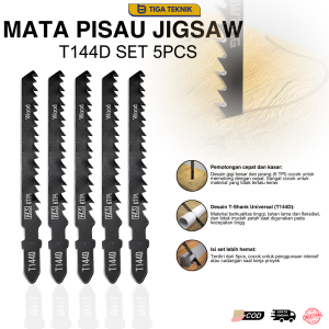 Baiyi Mata Jigsaw T144D 5pcs - Mata Gergaji T144D 5pcs