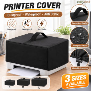 Printer Cover Dustproof Waterproof Anti Static Universal for Office Home Desk 3 Sizes Available