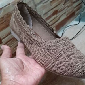 Sepatu Balet Flat Rajut Import Sol Karet Oclia Yasta Official (C0D)